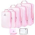 Conjunto de 7 Cubos de Compressão PFEYRPK para Viagem com Bolsa