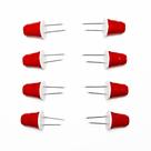 Conjunto de 8 Corn Holders Outset Red Party Cup Design