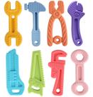 Conjunto de 8 mordedores de silicone macio para bebê Fu Store