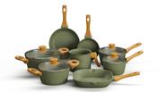 Conjunto de 8 Panelas Style Cook Esmeralda - Mimo Style