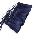 Conjunto de 8 peças de borlas coloridas da BEL AVENIR Navy, 27 cm