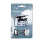 Conjunto de Acessórios 22 Peças Clipes e Clipes de Fichário - Office Basics Conjunto de Acessórios 22 Peças Clipes e Clipes de Fichário - Office Basics