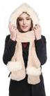 Conjunto de acessórios Bellady Winter Warm Women Beige