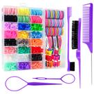 Conjunto de acessórios de cabelo Goffing para meninas e crianças pequenas com 1500 faixas
