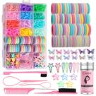 Conjunto de acessórios de cabelo SYGY 1350P Coloridos e clipes de cabelo