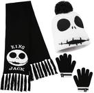 Conjunto de acessórios de inverno Disney Stitch Girls Beanie Scarf Gloves