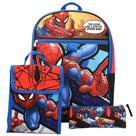 Conjunto de acessórios de mochila Marvel Spiderman para meninos