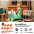 Conjunto de acessórios de sala de aula, mini cadeira de mesa Kids Play, 13 unidades