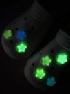 Conjunto De Acessórios Destacáveis Para Clogs Com Estrelas Que Brilham No Escuro, 7 Peças De