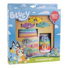 Conjunto de Acessórios LUV HER Bluey para Meninas - 3 Presilhas, 4 Clipes e 5 Elásticos Conjunto de Acessórios LUV HER Bluey para Meninas - 3 Presilhas, 4 Clipes e 5 Elásticos