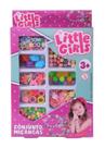 Conjunto de Acessórios - Mini Conjunto Miçangas - My Little Girls - ST Import Conjunto de Acessórios - Mini Conjunto Miçangas - My Little Girls - ST Import