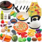 Conjunto de acessórios para brinquedos de cozinha Hohosunlar 39 itens 62 unidades a partir de 3 anos