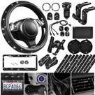 Conjunto de Acessórios para Carro CAR PASS Bling - 30 Peças para Mulheres