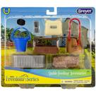 Conjunto de acessórios para cavalos Breyer Classics Stable Feeding