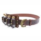 Conjunto de Acessórios para Cosplay Medieval Viking Cinto de Couro com 4 Frascos de Poção