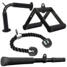 Conjunto de acessórios para máquinas de cabos LAT Pulldown para academia doméstica Conjunto de acessórios para máquinas de cabos LAT Pulldown para academia doméstica