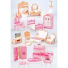 Conjunto de acessórios para móveis Dollhouse Thildani 35 unidades 1:12