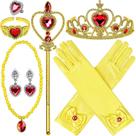 Conjunto de acessórios Princess Dress Up, 9 unidades para meninas