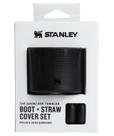 Conjunto de acessórios STANLEY Quencher Boot and Straw Cover Cap Black
