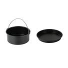 Conjunto de acessórios Universal Air Fryer BWWNBY Steel 2 unidades Conjunto de acessórios Universal Air Fryer BWWNBY Steel 2 unidades