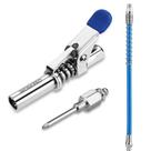 Conjunto de acopladores de pistola de graxa WORKPRO Quick Release com mangueira e agulha
