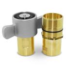 Conjunto de acopladores hidráulicos de desconexão rápida Summit 1 NPT Wet-Line