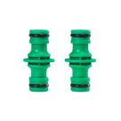 Conjunto de Adaptador de Mangueira de Irrigação com Conector Rápido ABS