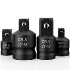 Conjunto de adaptadores e redutores de soquete de impacto 4PCS WYBENZ Conjunto de adaptadores e redutores de soquete de impacto 4PCS WYBENZ