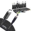 Conjunto de adaptadores USB C para DC, kit de plugue de alimentação para laptop - TASUMATO