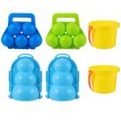 Conjunto de adereços para jogos de neve Snowball Maker Snowman Model Plastic