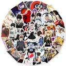 Conjunto de adesivos, 50 peças, desenho animado em vinil Anime Deaths Notes para Wat