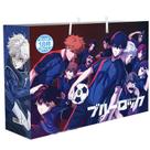 Conjunto de adesivos Blues Locks Anime Mangá com presente, 18 unidades/pacote