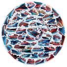 Conjunto de adesivos Cargo Ship, 50 unidades para bagagem, laptop e garrafa de água Conjunto de adesivos Cargo Ship, 50 unidades para bagagem, laptop e garrafa de água