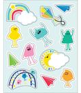 Conjunto de adesivos Carson Dellosa Happy Place com 72 carinhas sorridentes