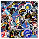Conjunto de adesivos de 45 unidades Space Shuttle Mission para adultos e adolescentes Conjunto de adesivos de 45 unidades Space Shuttle Mission para adultos e adolescentes