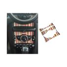 Conjunto De Adesivos De Couro Para Painel De Controle Central Do MINI Cooper R55 R56 R57 R58 R59 R60 Conjunto De Adesivos De Couro Para Painel De Controle Central Do MINI Cooper R55 R56 R57 R58 R59 R60