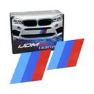 Conjunto De Adesivos Decorativos Para Carro Com Listras Azuis E Vermelhas Para Estilização Do