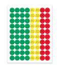Conjunto de adesivos Hygloss Products Behavior, 1,27 cm, pacote com 320