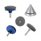 Conjunto de afiador de lâminas para cortador de grama, 5 peças com balanceador de lâminas Conjunto de afiador de lâminas para cortador de grama, 5 peças com balanceador de lâminas