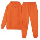 Conjunto de agasalho CHAIRAY, moletom e calça de moletom laranja Conjunto de agasalho CHAIRAY, moletom e calça de moletom laranja