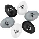 Conjunto de agitadores de ovos EASTROCK, 6 peças de maracas musicais de percussão manual Conjunto de agitadores de ovos EASTROCK, 6 peças de maracas musicais de percussão manual