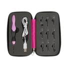 Conjunto De Agulhas De Crochê Com LED 9 Em 1, Ferramentas Ergonômicas Recarregáveis via USB Com