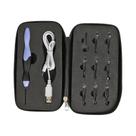 Conjunto De Agulhas De Crochê Com LED 9 Em 1, Ferramentas Ergonômicas Recarregáveis via USB Com Conjunto De Agulhas De Crochê Com LED 9 Em 1, Ferramentas Ergonômicas Recarregáveis via USB Com