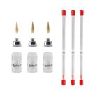 Conjunto De Agulhas Para Aerógrafo SAGUD 0.3 0.5 0.8mm Com Chave E Ferramentas De Reparo Para Conjunto De Agulhas Para Aerógrafo SAGUD 0.3 0.5 0.8mm Com Chave E Ferramentas De Reparo Para
