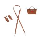 Conjunto De Alças De Ombro Em Couro Genuíno Longchamp Mini, Acessórios Para Bolsa Transversal Sem