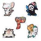 Conjunto de alfinetes de broche Cartoon Creative Blouse Pins Funny Cha Conjunto de alfinetes de broche Cartoon Creative Blouse Pins Funny Cha