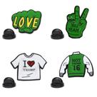 Conjunto de alfinetes de broche Creative Cartoon Fun Alloy