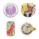 Conjunto de alfinetes de broche, emblemas de lapela de liga leve em estilo cartoon x4 Conjunto de alfinetes de broche, emblemas de lapela de liga leve em estilo cartoon x4