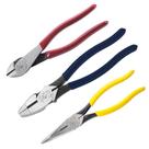 Conjunto de alicates Klein Tools 80020 Lineman's, diagonal, ponta de agulha