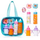 Conjunto de alimentação para bonecas fash n kolor My Sweet Baby 6 peças